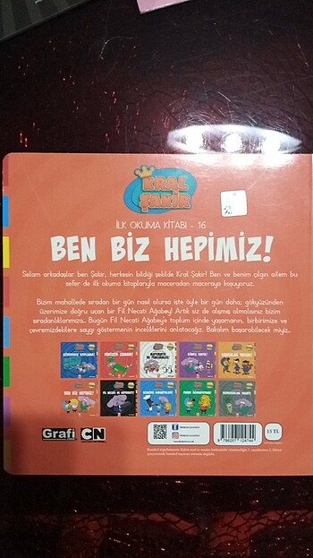  Kral şakir okuma kitabı serisi İlk okuma kitabı -16
