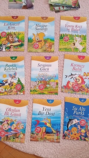 Eğitici Dostluk Hikayeleri kitap serisi çocuk kitapları 9 lu