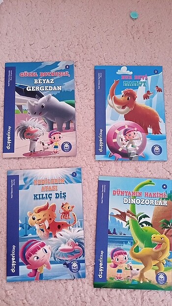 Düşyerikitap Nesli Tükenen Hayvanlar kitap serisi çocuk kitabı 