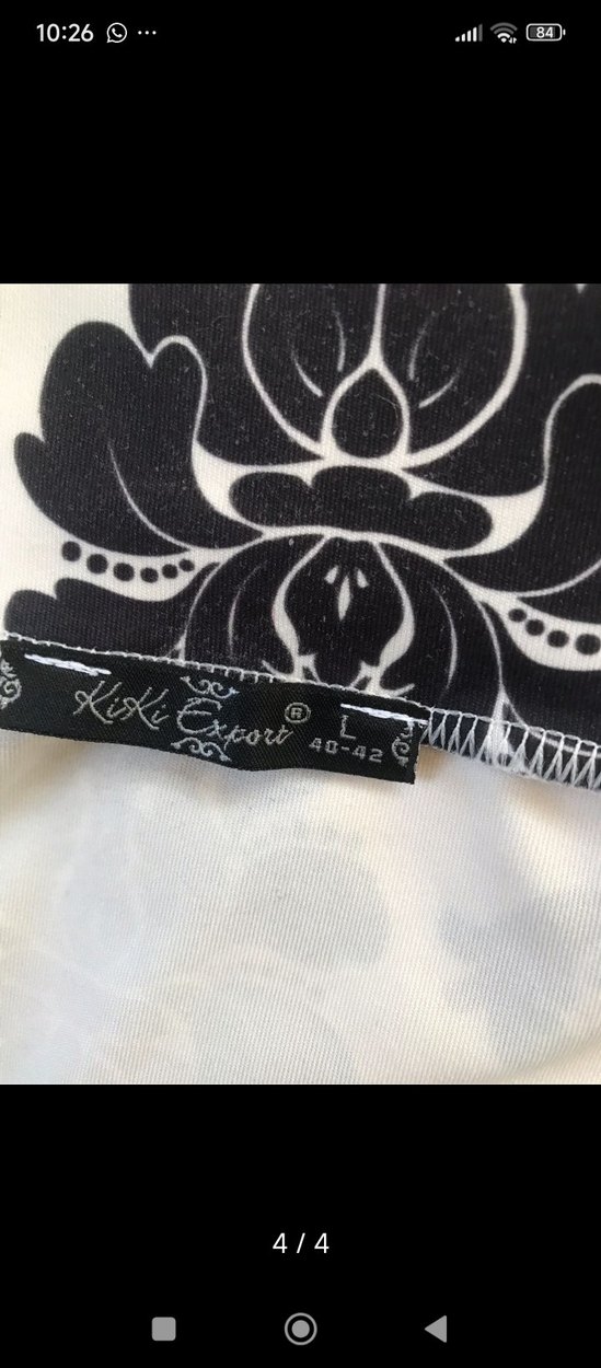 Gri Desenli Düşük omuzlu Midi Elbise - Görsel 4