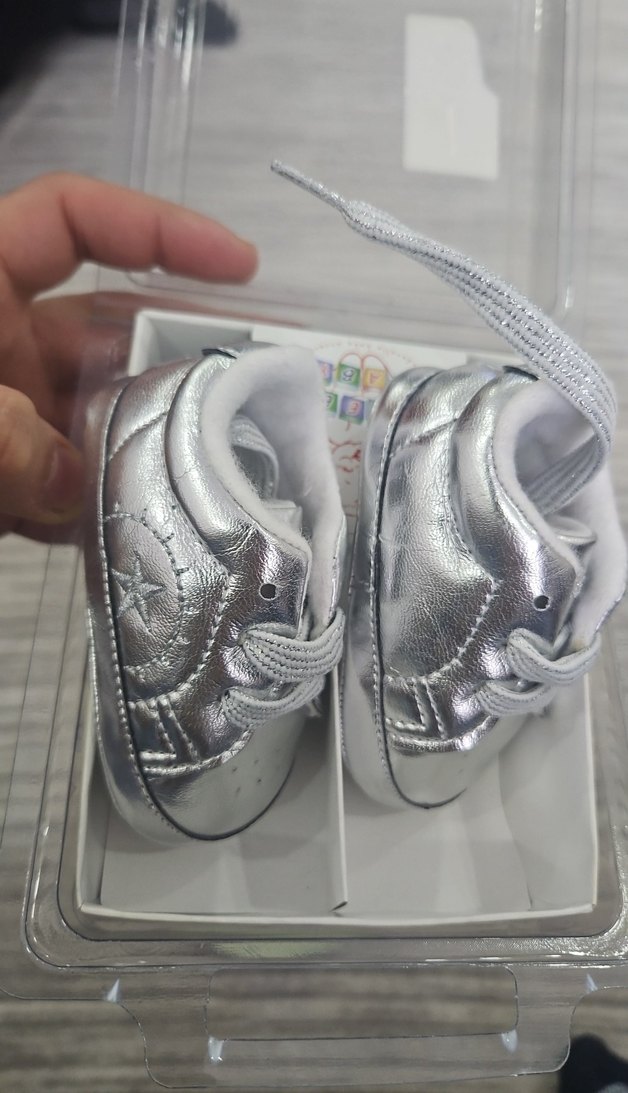 Erkek Bebek Beyaz İlk Adım patik - Görsel 3