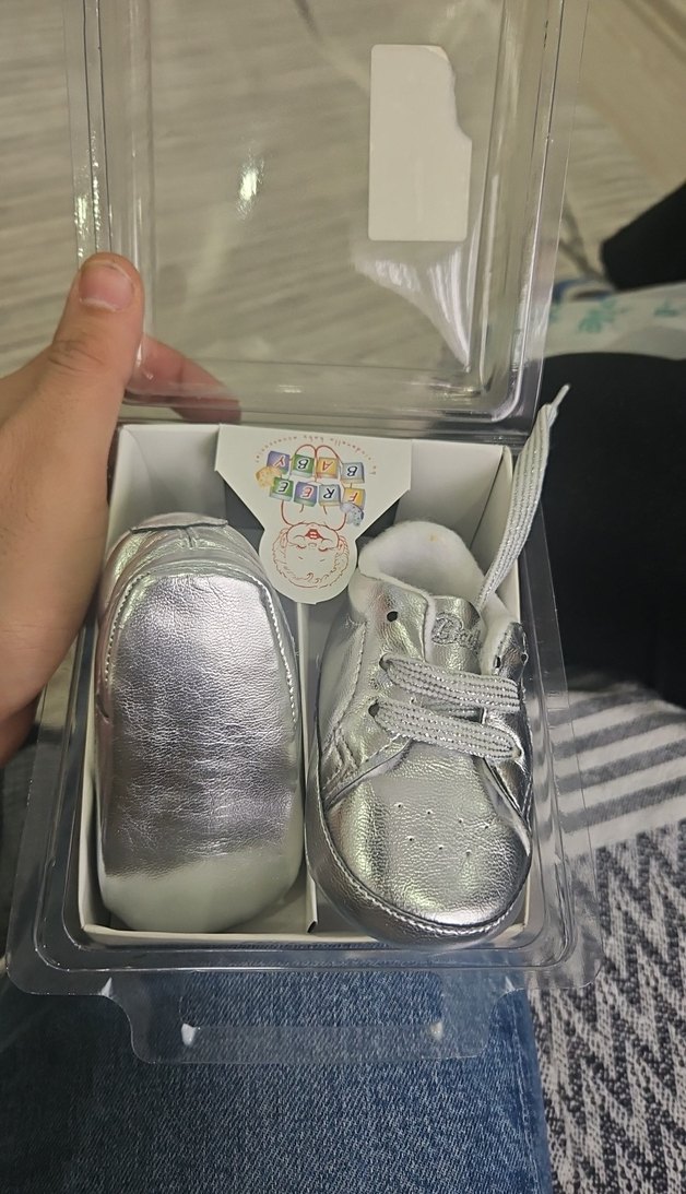 Erkek Bebek Beyaz İlk Adım patik - Görsel 5