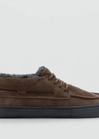 Kahverengi Süet Erkek Günlük Ayakkabı - Görsel 2