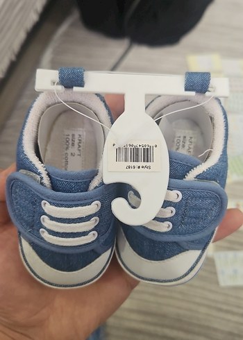 Mavi Denim Erkek Bebek İlk Adım Ayakkabısı - Görsel 3