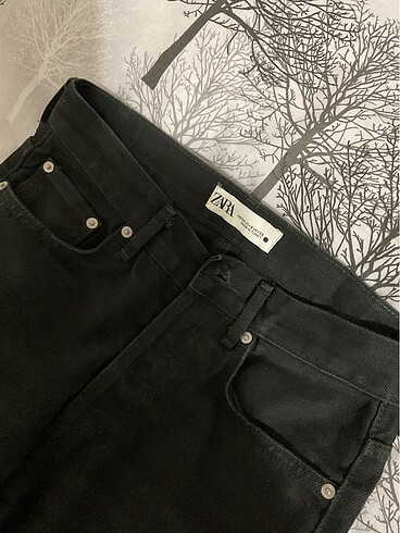 32 Beden siyah Renk zara bol paça pantolon