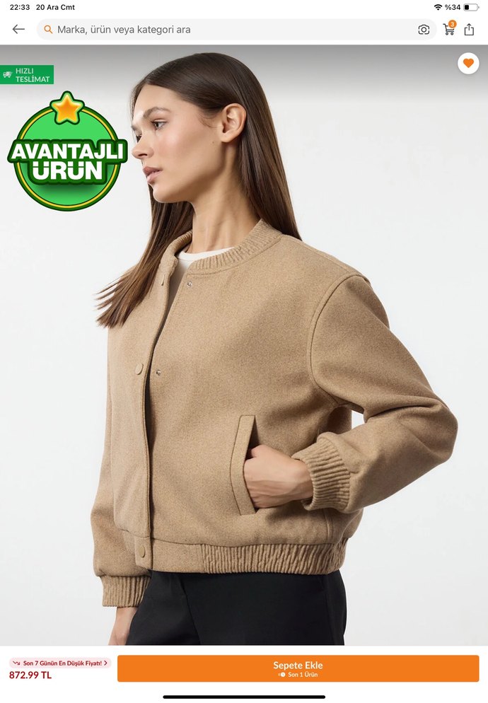 Trendyol milla ceket - Görsel 5