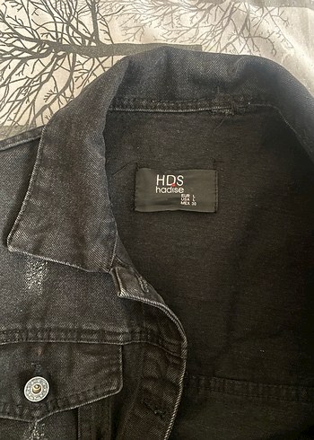 Düğmeli Siyah Midi Kadın Kot Ceket - Görsel 5