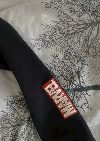 Marvel Baskılı Siyah Kapüşonlu Erkek Sweatshirt - Görsel 4