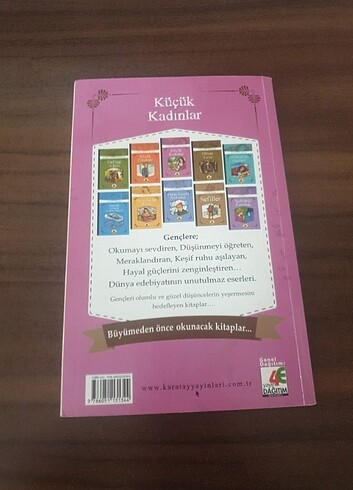 Karatay Gençlik yayınları Küçük Kadınlar