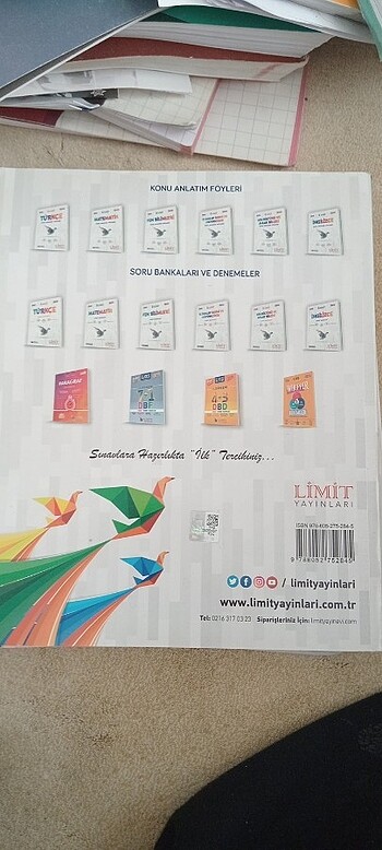  8. Sinif limit ingilizce soru bankasi