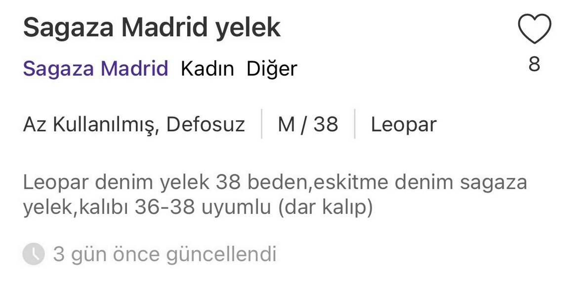 Leopar Desenli V Yakalı yelek - Görsel 5