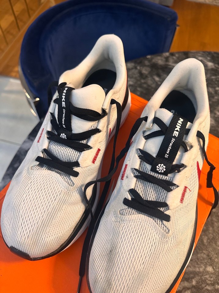 Nike Erkek Spor Koşu Ayakkabısı Beyaz - Görsel 3