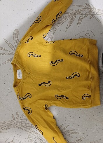 Zara 4 6 yaz kışlık sweatshirt