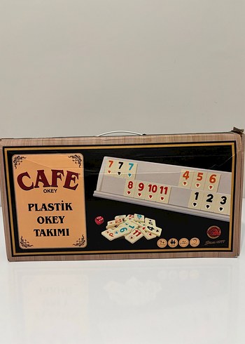 Cafe Plastik Okey Takımı
