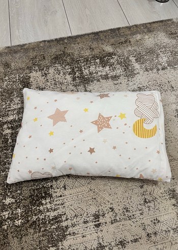 Nakışlı Bej Yıldız Desenli Çocuk Uyku Seti - Görsel 6