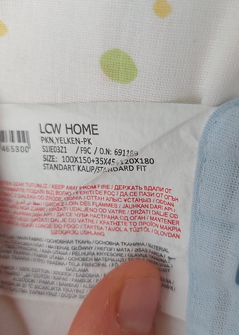 Pastel Baskılı Beyaz Çocuk Nevresim Takımı - Görsel 10