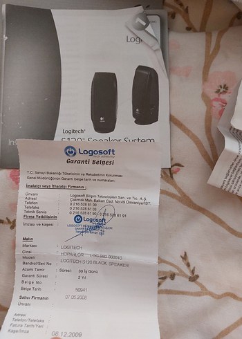 Siyah Logitech Masaüstü Hoparlörler - Görsel 8