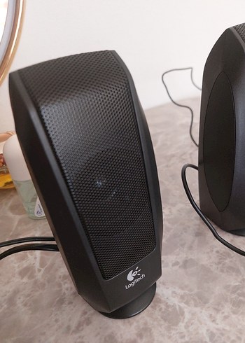 Siyah Logitech Masaüstü Hoparlörler - Görsel 6