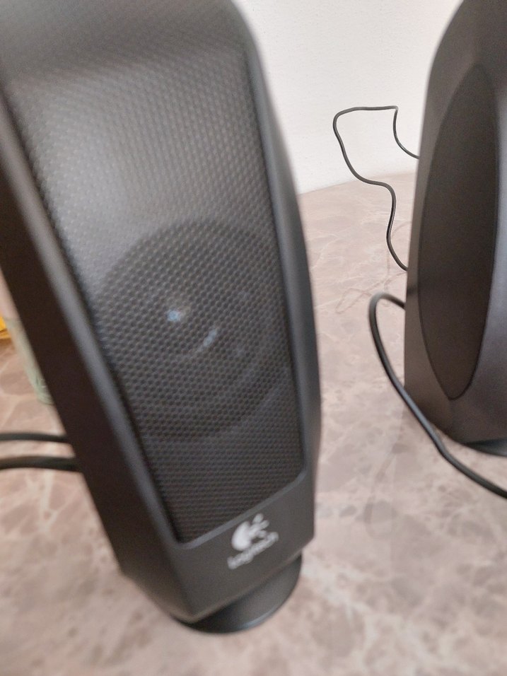 Siyah Logitech Masaüstü Hoparlörler - Görsel 5