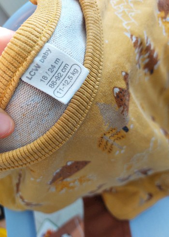 Erkek Çocuk Kahverengi Desenli pamuk takım - Görsel 3