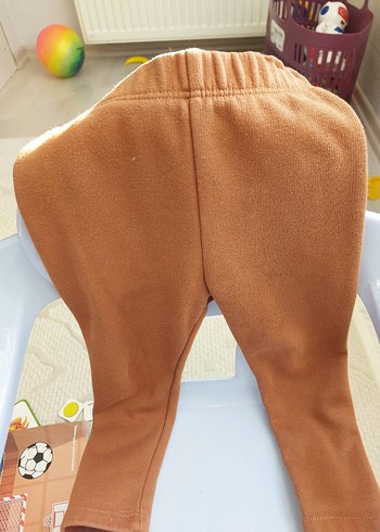 Erkek Çocuk Kahverengi Desenli pamuk takım - Görsel 2