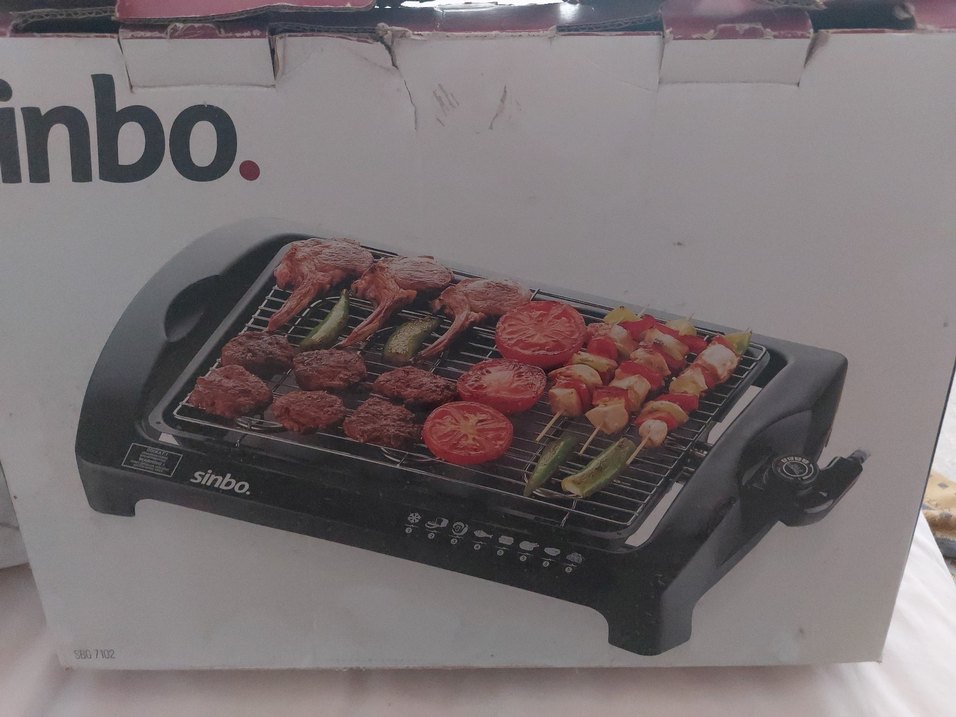 Siyah Elektrikli Izgara ve Fritöz - Görsel 2