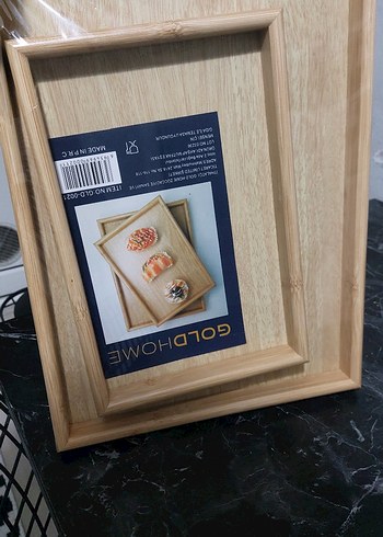 Goldhome Ahşap Mutfak Tepsisi Seti - Görsel 3