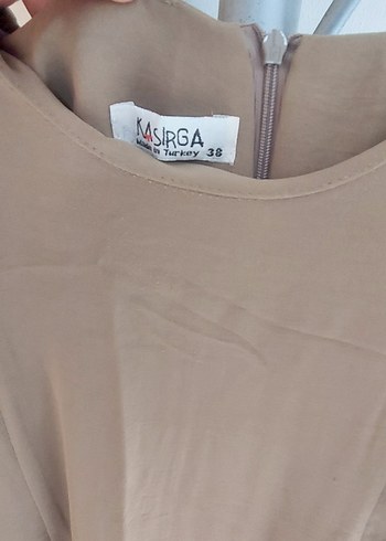 yeşil Uzun elbise - Görsel 4