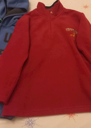 Gri Kapüşonlu Fermuarlı Erkek Polar - Görsel 3