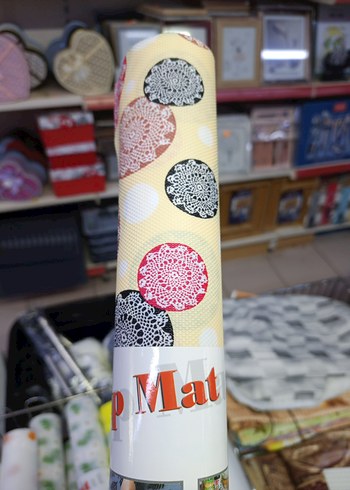 Renkli Baskılı Mutfak Raf Örtüsü - Görsel 4