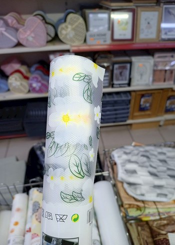 Renkli Baskılı Mutfak Raf Örtüsü - Görsel 7