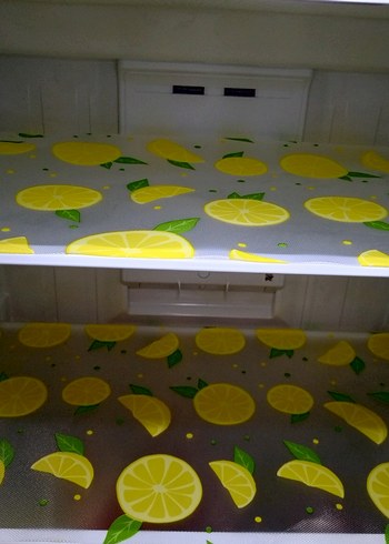 Renkli Baskılı Mutfak Raf Örtüsü - Görsel 8