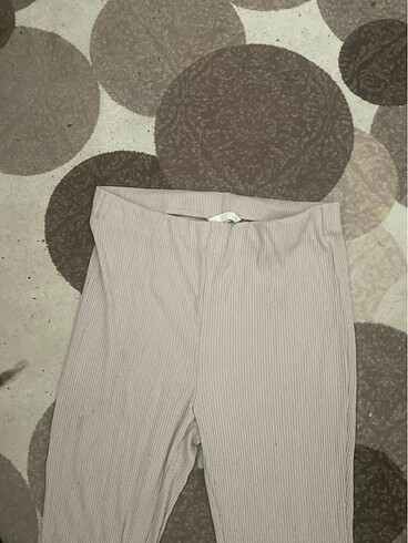 H&M Az kullanıldı temiz şspanyol paça pant