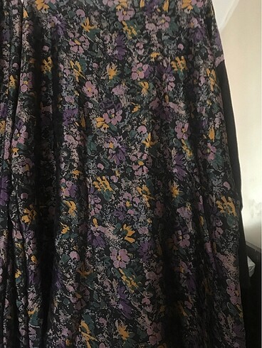 50 Beden 2 kol arası 78 cm. Boy 83 cm uzunkollu. Saf ipek kumaş