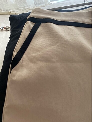 Tasarımcı Bel 46 cm basen72 cm nol kesim bol paça boy 117 cm