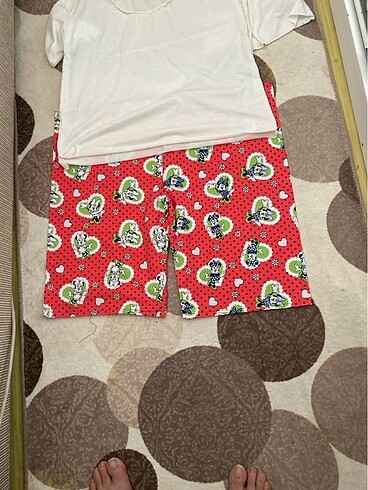 Diğer Pijama tk penye. XL. Uyumlu. Yüksek bel