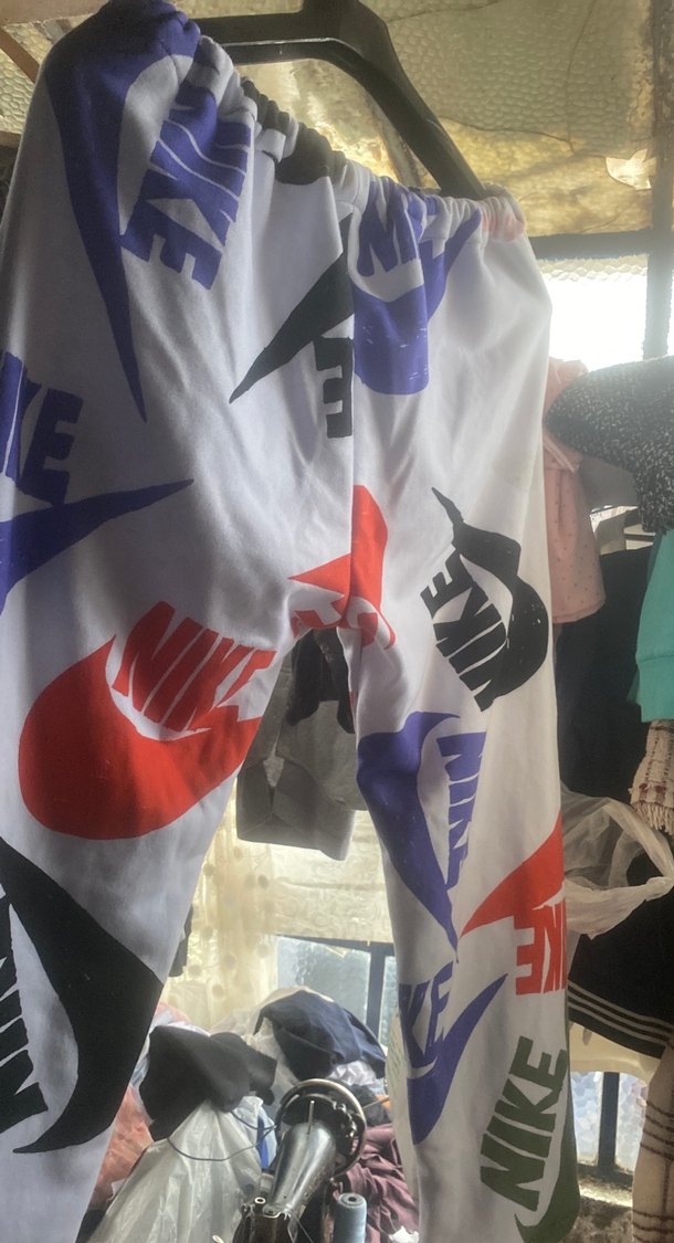 Renkli Baskılıbay bayan giyer  yeni dikim  kışlık pamuklu kumaş - Görsel 3