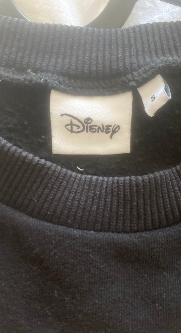 Siyah Baskılı Kadın Sweatshirt deforme yok tertemiz - Görsel 2