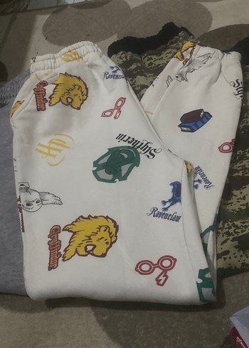 Gri Rahat Kesim Kadın Eşofman Altları 3 adet tertemiz - Görsel 5