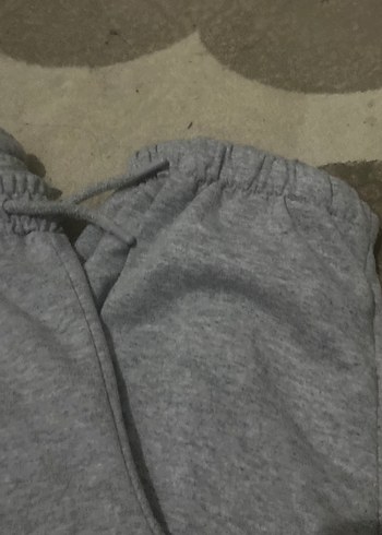 Gri Rahat Kesim Kadın Eşofman Altları 3 adet tertemiz - Görsel 3