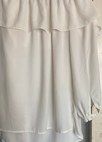 LC Waikiki Nakışlı Beyaz bluz adet 80 tl tekde alunır