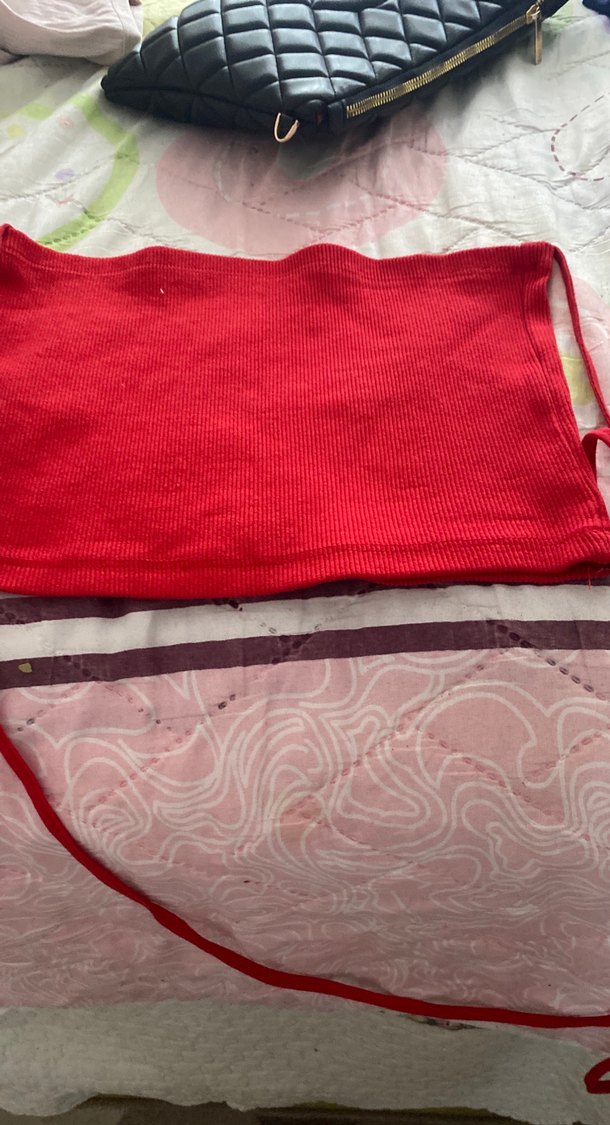 Kırmızı mini üst - Görsel 2