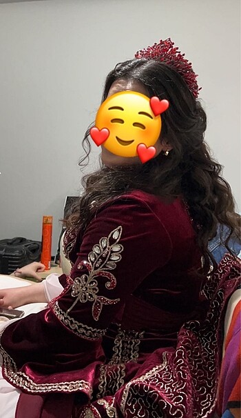 Beden Kristal Taşlı Gelin Kına Tacı