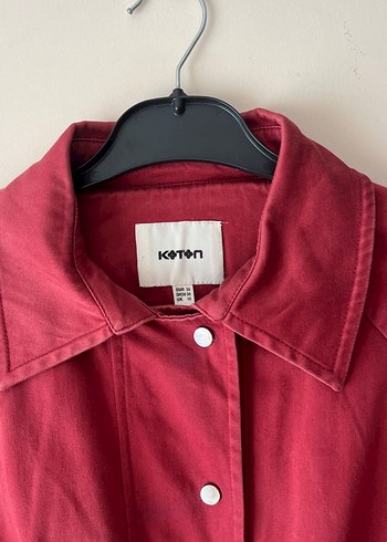 Düğmeli Uzun Kadın Trençkot - Görsel 2