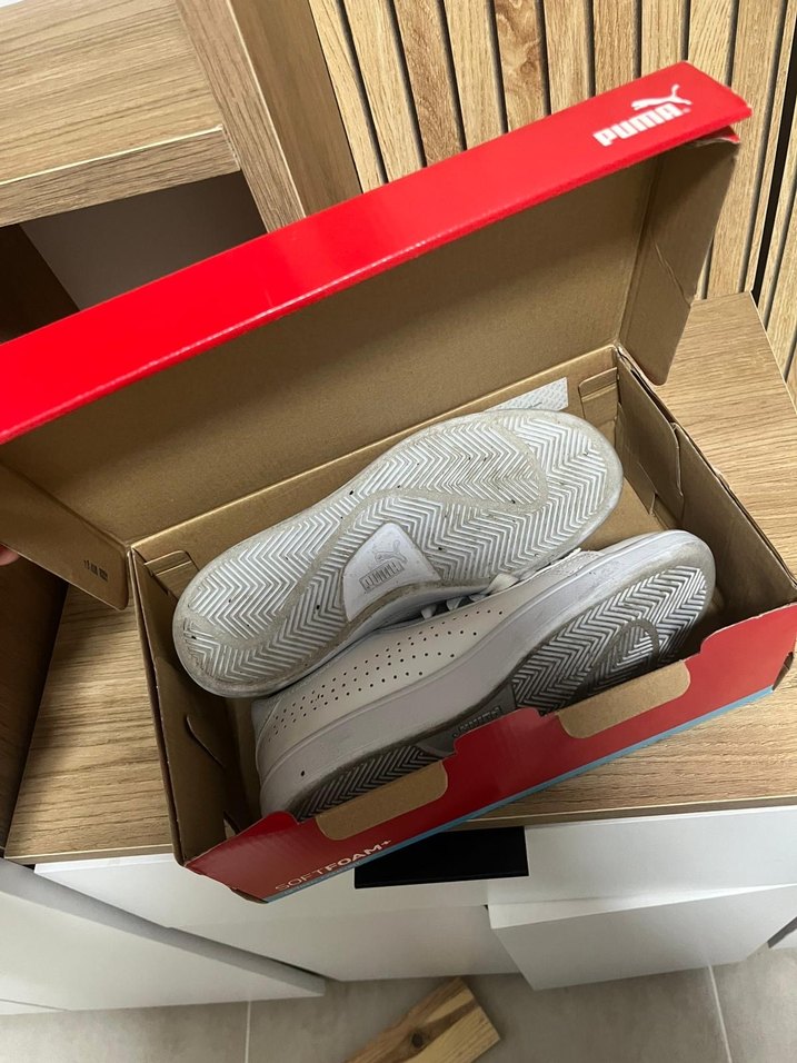 Beyaz Puma Kadın Spor Ayakkabı 37 numara - Görsel 3