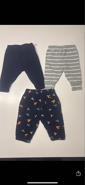 Gap Gap 0-3 ay 3 lu pantolon set