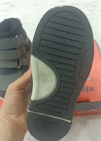 Gri Erkek Çocuk Kaydırmaz Bantlı Bot - Görsel 2