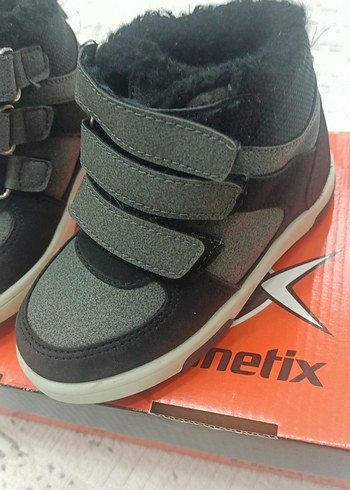 Gri Erkek Çocuk Kaydırmaz Bantlı Bot - Görsel 3