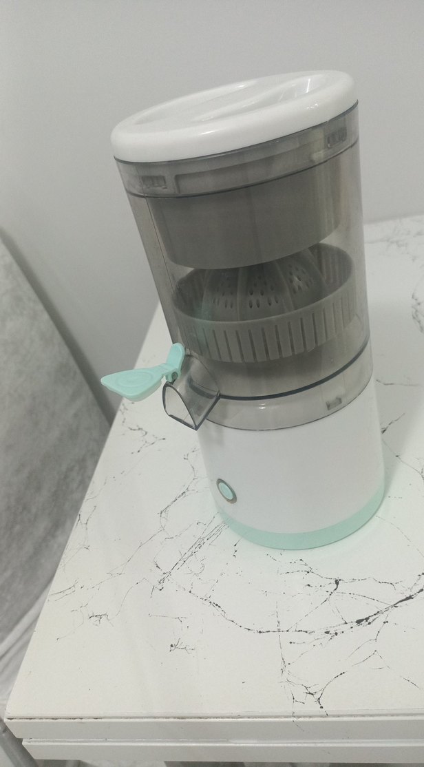 Beyaz Gri Elektrikli Narenciye Sıkacağı - Görsel 4