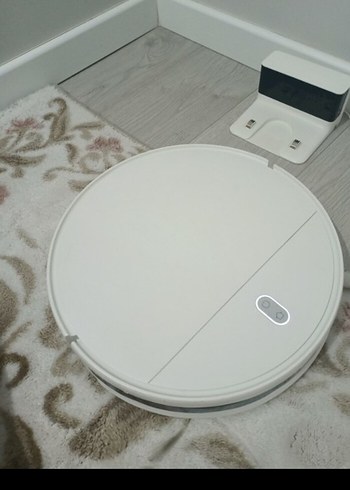 Beyaz Robot Süpürge - Görsel 4